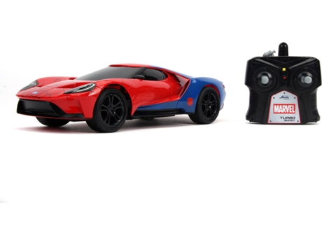 Carro Telecomandado  Spiderman 2017 Ford GT (Idade Mínima: 6 - Alcance: 25 m - Velocidade Máxima: 9 Km/h)