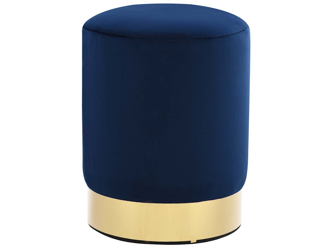 Stool, Stools Vidaxl Azul Tecido (n/a)