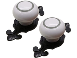 Conjunto De 2 Puxadores Cerâmica Para Gavetas, Armários E Portas Ideal Para Cozinhas, Armários E Cômodas