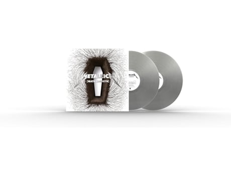 METALLICA - Death Magnetic 2LP VINIL PRATEADO Edição Limitada