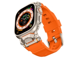 Bracelete para Apple Watch 42/44/45/46/49mm XIAOMOYU (laranja Titânio)