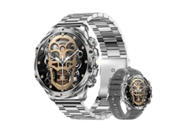 Smartwatch Ak75 Lanterna Bluetooth Chamadas Bateria de Longa Duração para Uso Externo Bestvite (roxa)