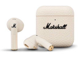 Auriculares Bluetooth MARSHALL Minor IV Cream (Outlet Caixa Aberta - In Ear - Microfone)