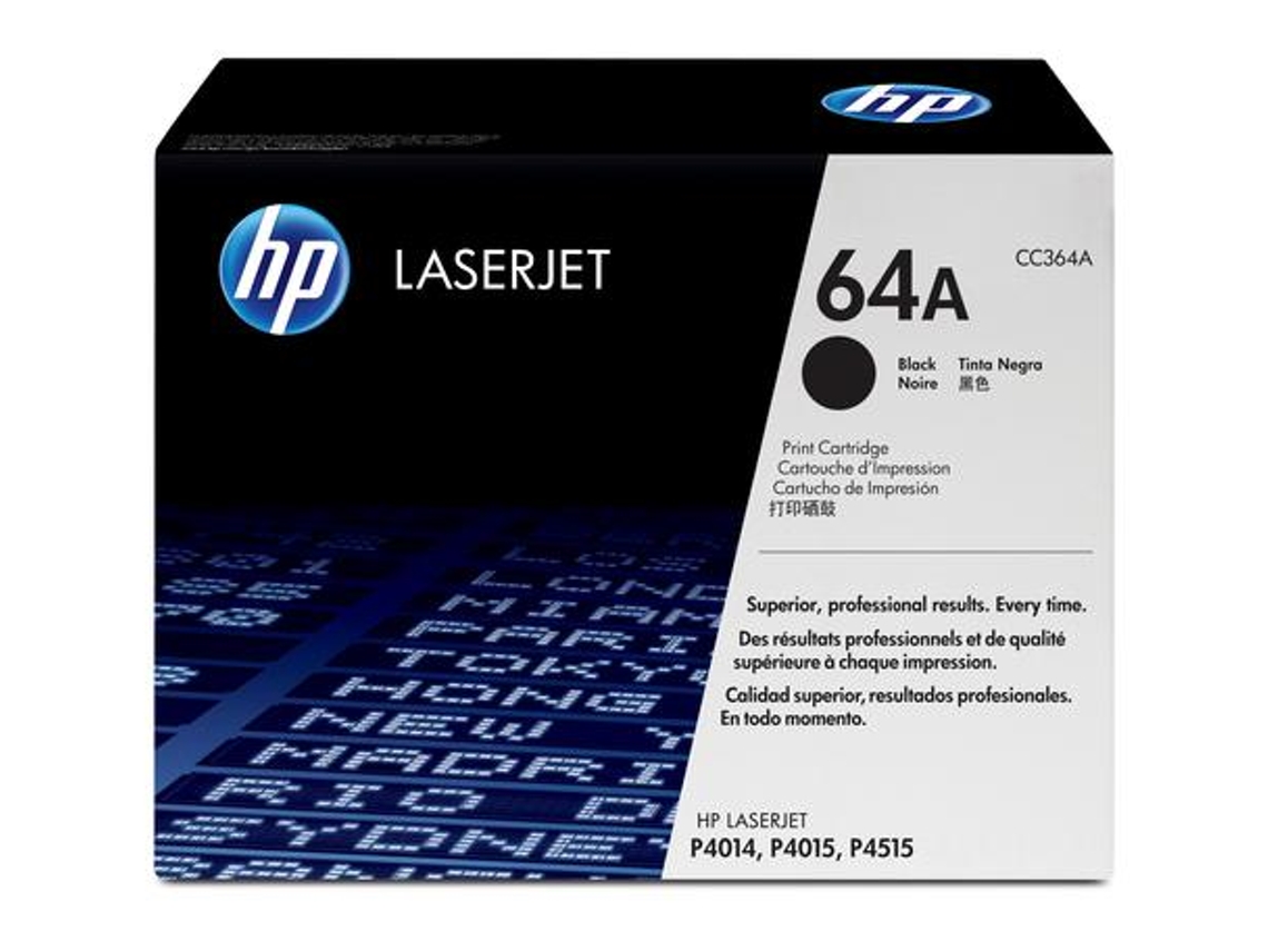 Hp 64X 1 Unidades Original Preto