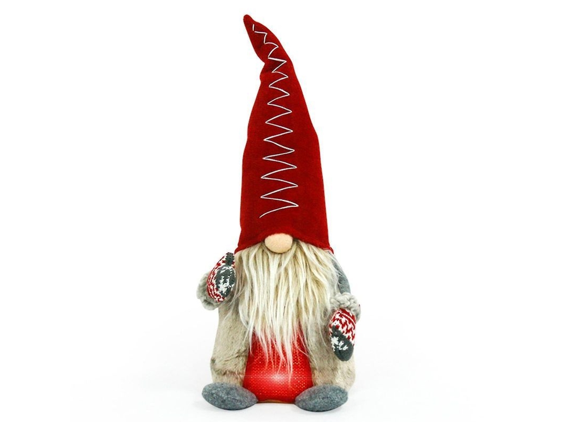 Adorno Navideño Muñeco Enano Elfo Con Gorro Hecho A Mano Creativo Y Bonito