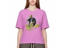 Rockinstone Bill And Ted Gwh Heather Neon Purple Adult T-shirt Size:xxxl