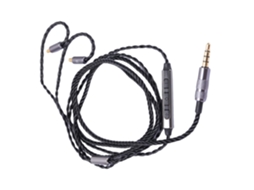Cabo De Fone De Ouvido De Alta Qualidade Compatível Com Ie100, Ie400 E Ie500 Com Microfone, Conector Gokoco