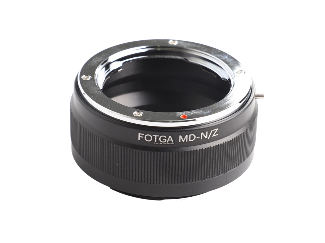 Anel adaptador manual de montagem de lente em liga de alumínio para lentes Minolta MD/MC em câmeras mirrorless Nikon Z5/Z6/Z7/Z50 com montagem Z (LAXISCREED)