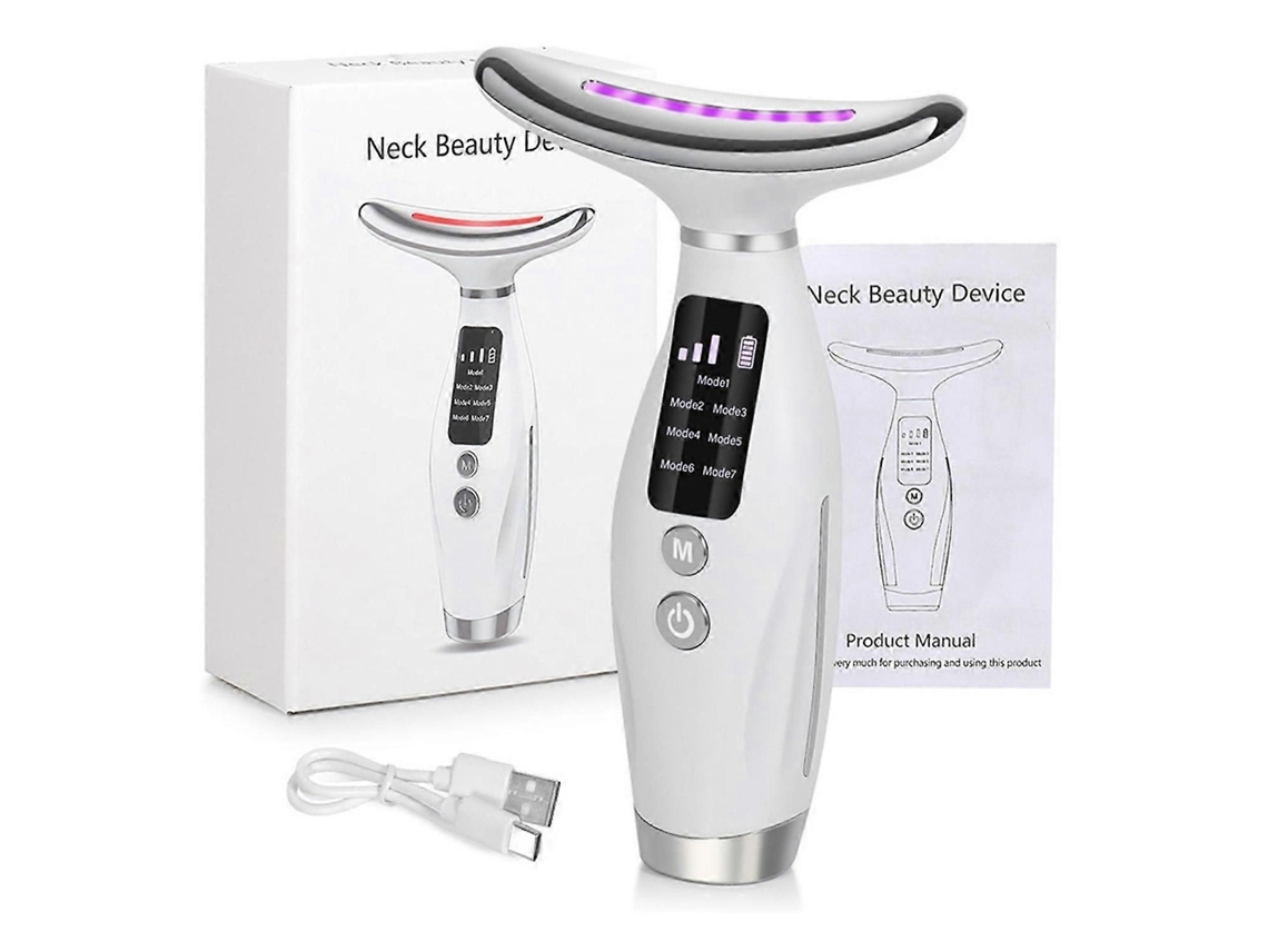 Aparelho de Beleza para Pescoço, Massageador Facial Recarregável Mulheres. GOKOCO