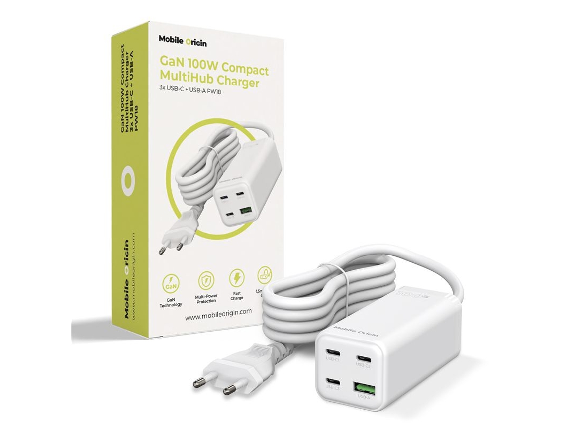 Carregador Veicular 60 W para iPhone, Xiaomi, Samsung com Usb c | MOBILE ORIGIN