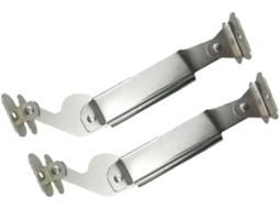 Dobradiças De Ferro Para Armário, Suporte Tampa Com Mola Armários E