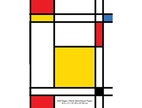 Livro The Worlds Largest Sketchbook Neoplasticism Abstract Art Draw Doodle or Sketch 1 de Young Dreamers Press (Inglês)