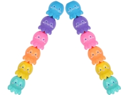 Marcadores E Mini Marcadores Empilháveis Com Design Kawaii De Polvo