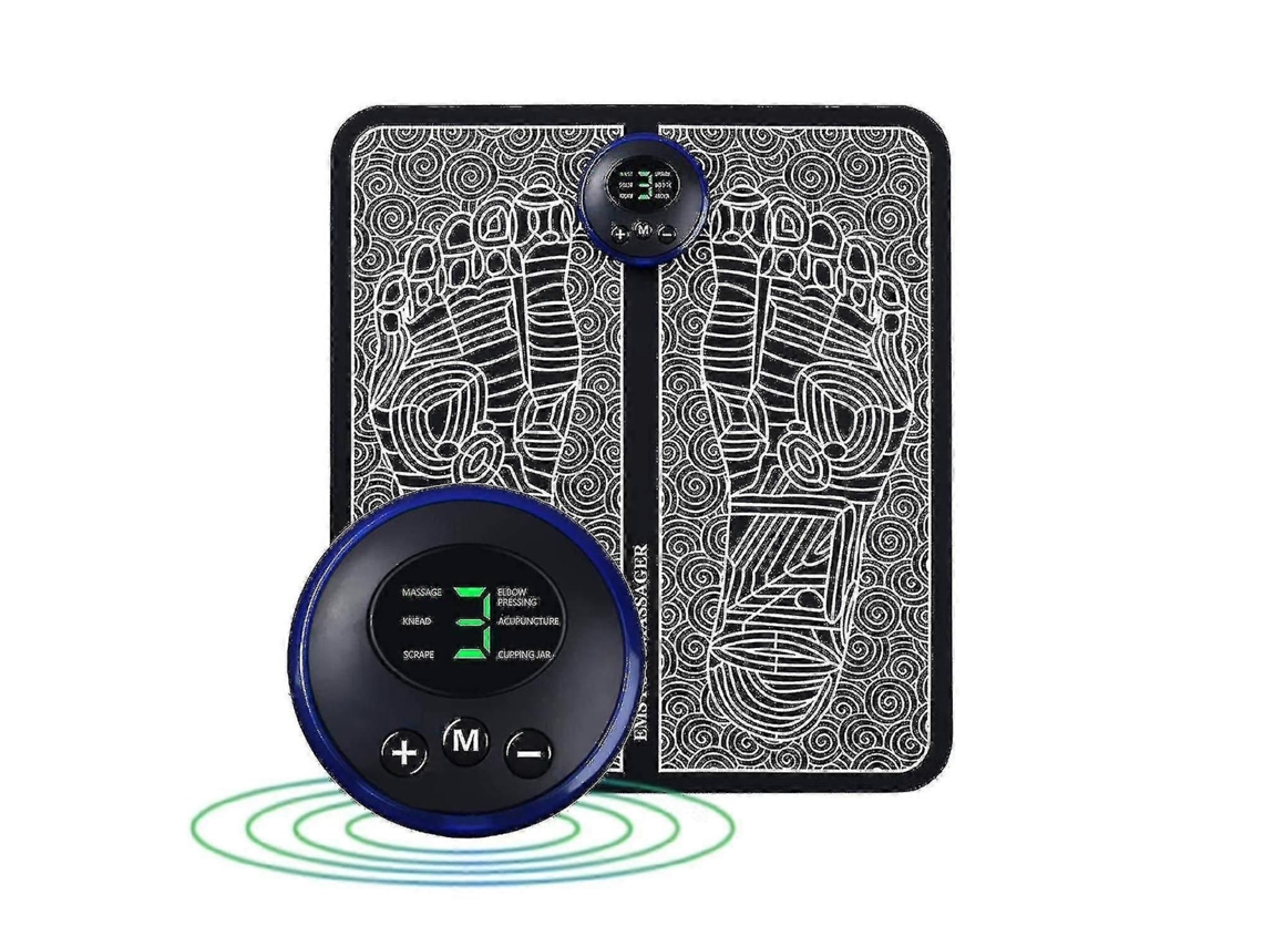 Ems Massageador Elétrico De Pés Para Circulação Pé Reflexa Massageador-6 Modos 9 Intens Idades