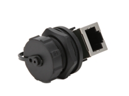 Laxiscreed Adaptador Rj45 90° À Prova De Água Para Uso Exteriores