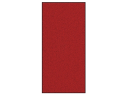 Tapete De Entrada Vidaxl Vermelho Poliamida (120 X 250 Cm)