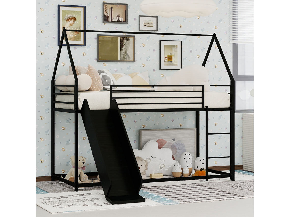 Beliche Com Escadaria Assemblagem Simples Apropriado Para Uso Juvenil Material Resistente E Confiavel 90 X 190