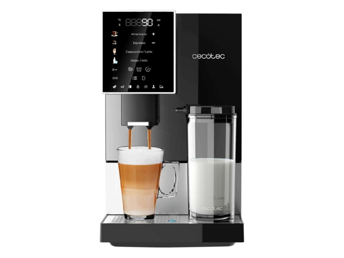 Cafeteira superautomática Cecotec Cremmaet Compactccino Preto Prata
