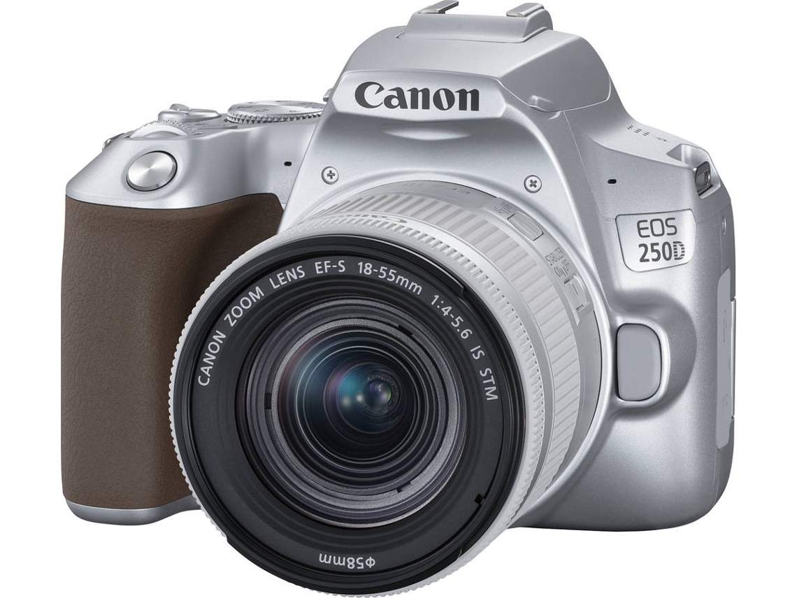 Kit Máquina Fotográfica CANON EOS 250 D + EF-S 18-55 f/4-5.6 IS STM (APS-C)