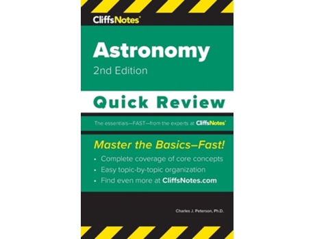 Livro Cliffsnotes Astronomy Quick Review De Charles J Peterson Phd (inglês)