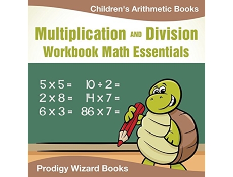 Livro Multiplication Division Workbook Math Essentials Childrens Arithmetic Books De Prodigy Wizard Books (inglês)