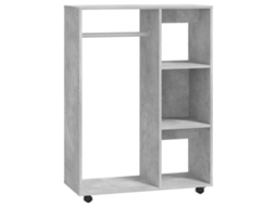 Conjunto 1 Wardrobe, Wardrobes Vidaxl Cinzeto Madeira Processada (n/a)