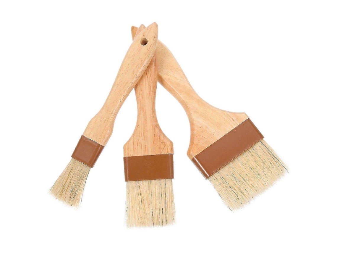Conjunto de 3 Pincéis para Cozinha, para Churrasco e Assados AQUAFORGE