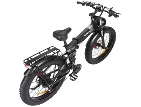 Veículo Dobrável Com Freio A Óleo Elétrico H26pro 1800w 48v 23ah 59km/h Ridstar