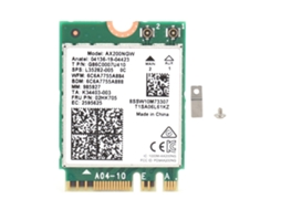Placa De Rede Sem Fio Ax200ngw Wifi 6 Dual Band 5gbps 802.11ax Ngff Bluetooth 5.1 Aquaforge