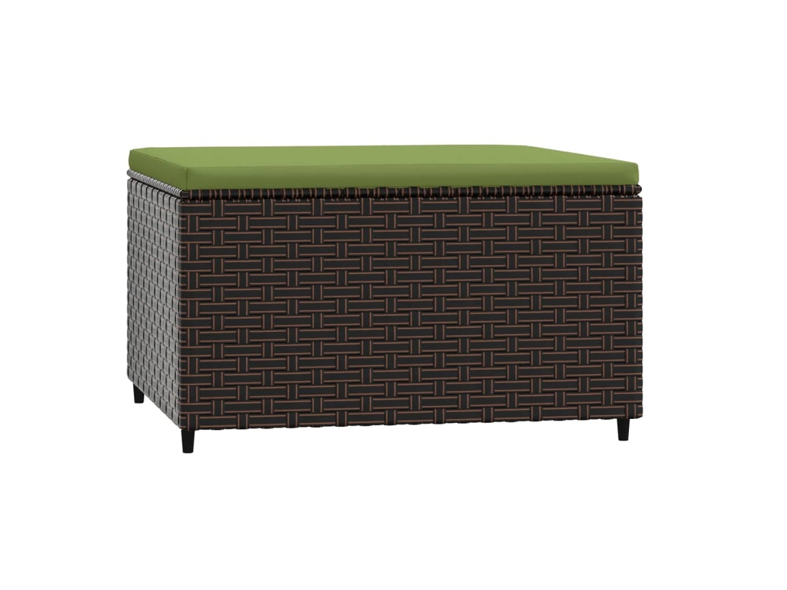 Footrest, Footrests Vidaxl Marrom Rattan / Vime (n/a)