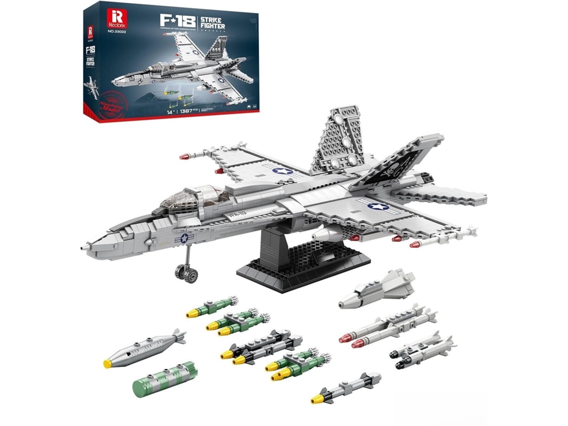 Reobrix F18 Hornet Strike Fighter 33022