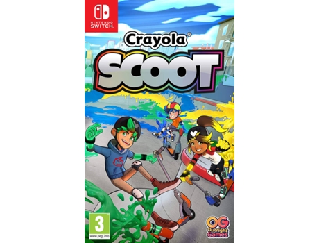 Jogo Nintendo Switch Crayola Scoot — Desporto | Idade minima recomendada: 3