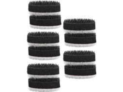 Almofada De Esponja Com Fecho Velcro, 10 Unidades, 25 Mm Densidade,