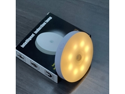 Candeeiro Led Decorativo Interior Activada por Movimento, Adequada para Escadas, Roupeiros, Armários, Casas de Banho, Cozinhas e Corredores STELASPLEN
