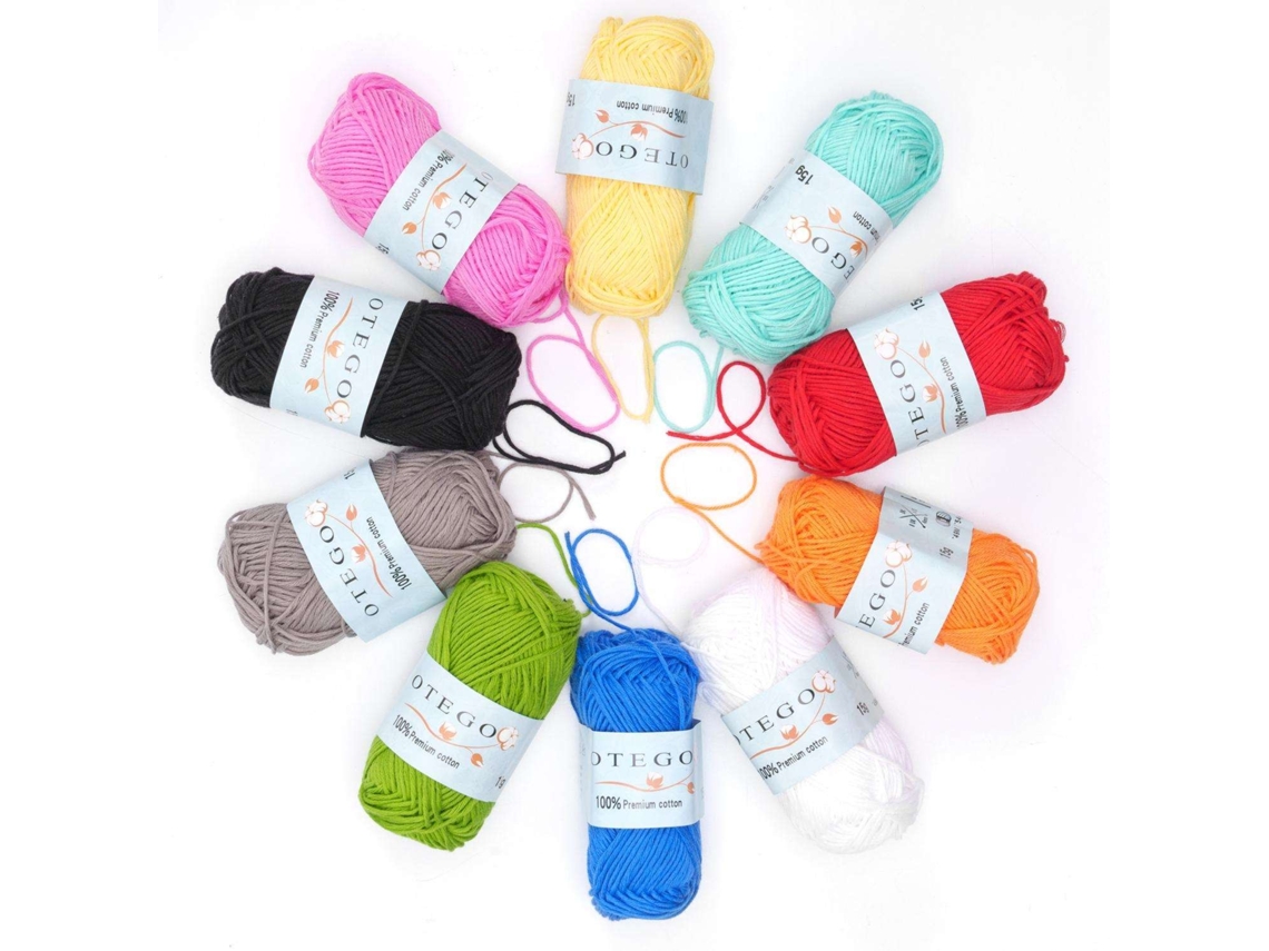 Lurelia Corda Macramê Algodão 10 Fios 150g Novelos Natural Para Tricô Crochê Decoração Diy