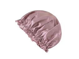 Touca de dormir Aquaforge 100% seda de amoreira rosa