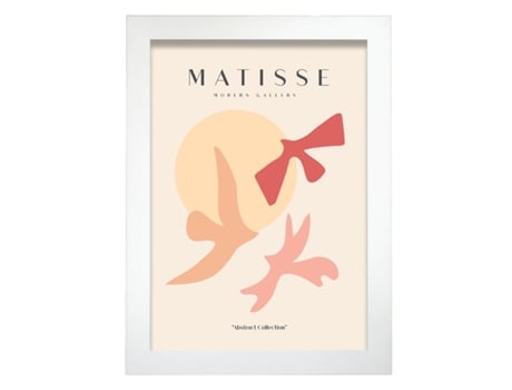 Póster NACNIC Coleção Poster Matisse Fauvismo 8. Ilustrações em Exposição de Estilo de Full Color For Interior Decoration. Tamanho A3, Sem Quadro.