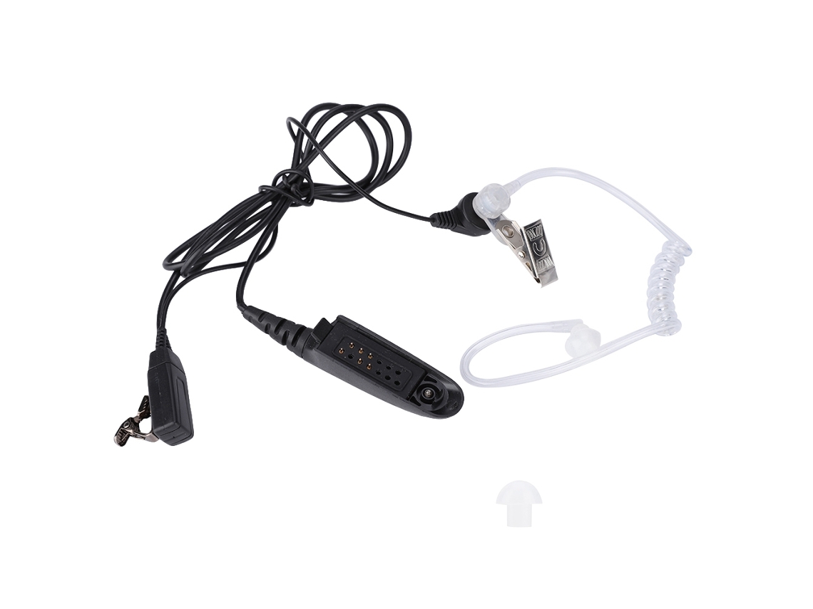 Fone De Ouvido Com Microfone K Type Universal Para Rádio