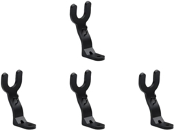 Conjunto De 5 Suportes Para Capacete De Motocicleta Com 1 Gancho, Versáteis Para Armários De Cozinha, Prateleiras