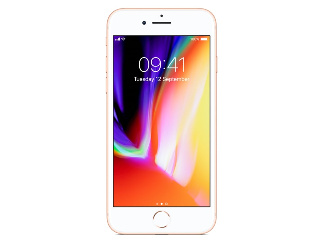 iPhone 8 APPLE (4.7'' - 2 GB - 256 GB - Dourado)