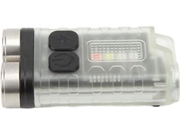 Mini Lanterna De Chaveiro Recarregável 900lm Ip65, Carregamento Usb,