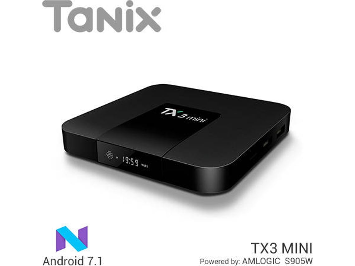 Box Smart TV TANIX Tx3 Mini (Android - 4K Ultra HD - 2 GB RAM - Wi-Fi)