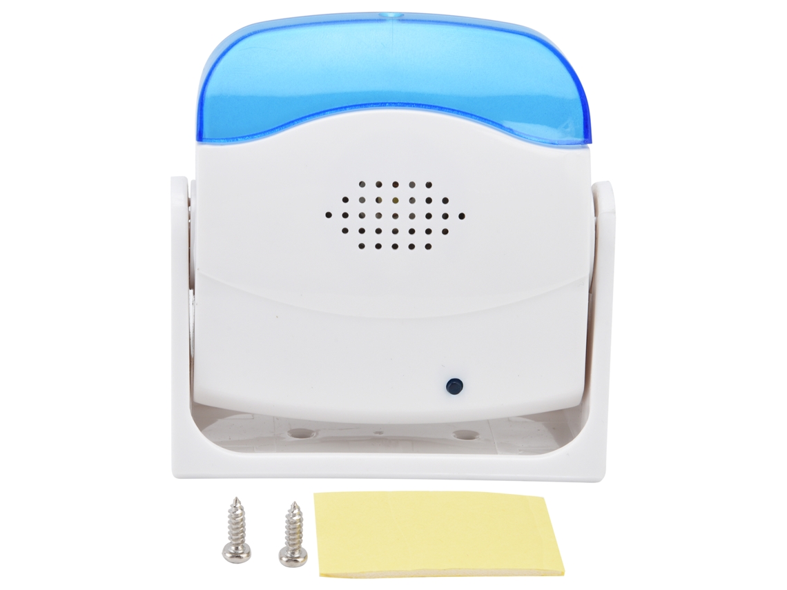 Laxiscreed Dispositivo De Boas-vindas Com Detector De Luz E Funções Diversas