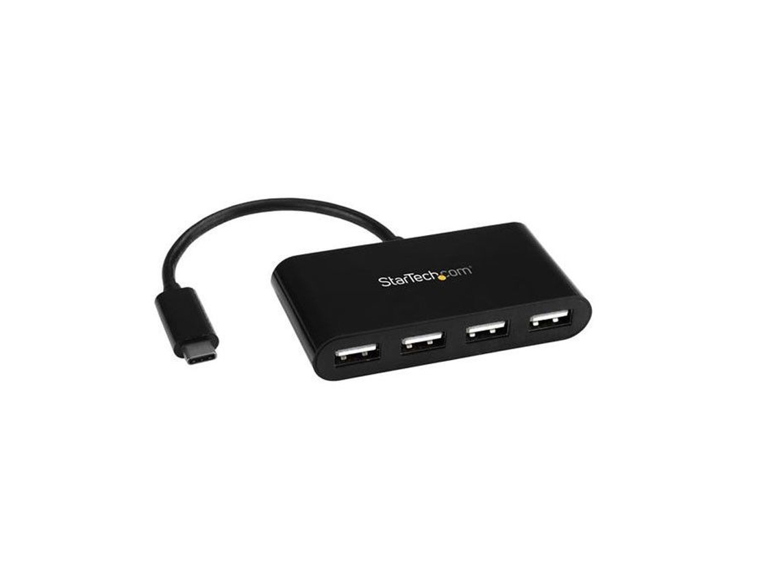 Hub Usb 2.0 Startech.com St4200minic 4 Portas Usb C Para 4x Usb A Compacto E Leve Brilvibera