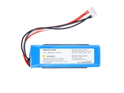 Batería Recargable de Litio de Repuesto de 7,4 V Y 3000 Mah para Altavoz Kardon Go Play.