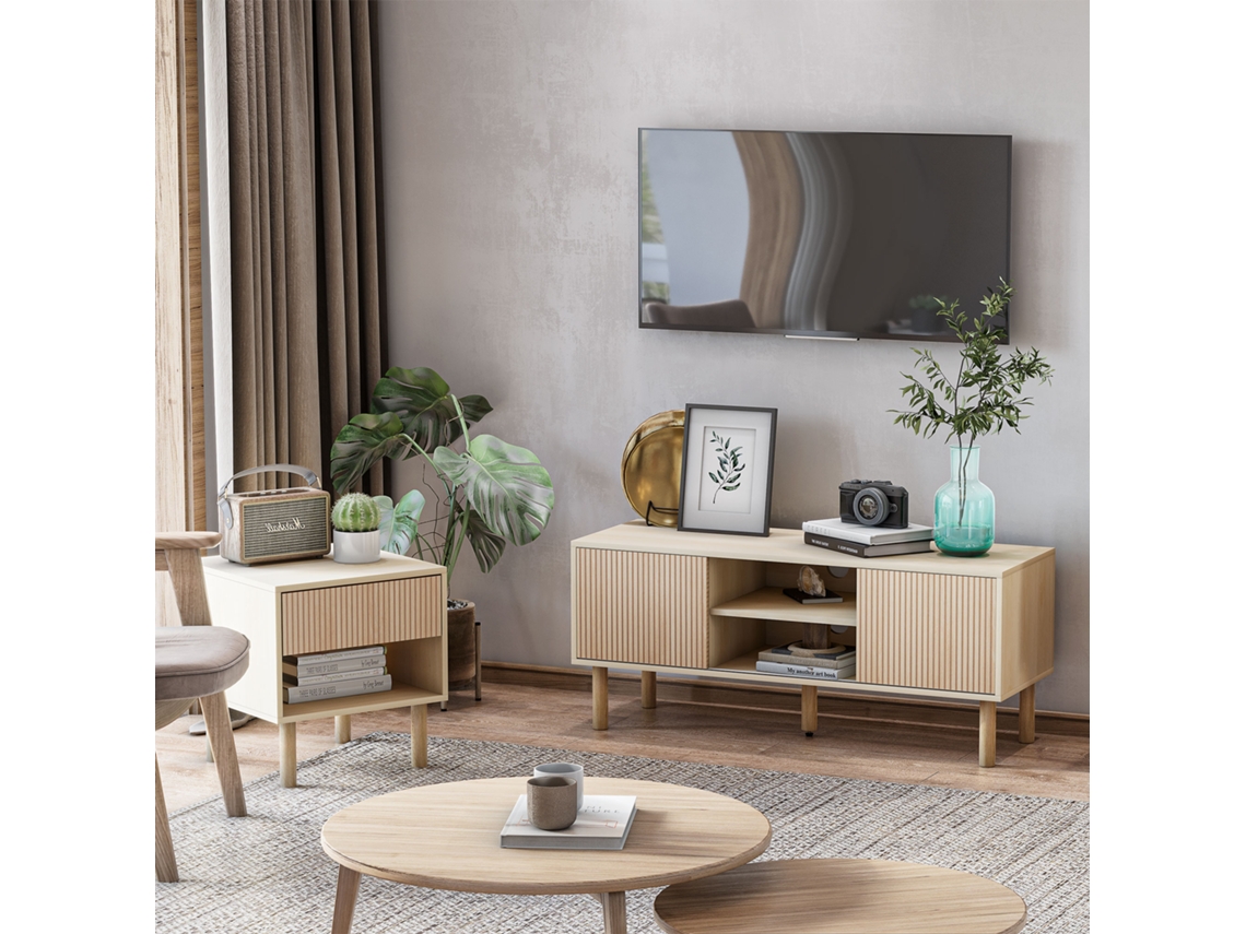 Suporte Para Tv Para Televisores De Até 50 Polegadas - 115 X 40 X 49 Cm