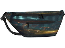 Bolsa Transversal TROPICALLIFE com Estampa de Mármore (38x25x19cm)