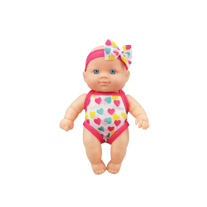 Boneca Recém-nascida Sorridente E Realista, Boneca De Borracha Macia Para Vestir, Com Aparência De Bebê De Verdade.