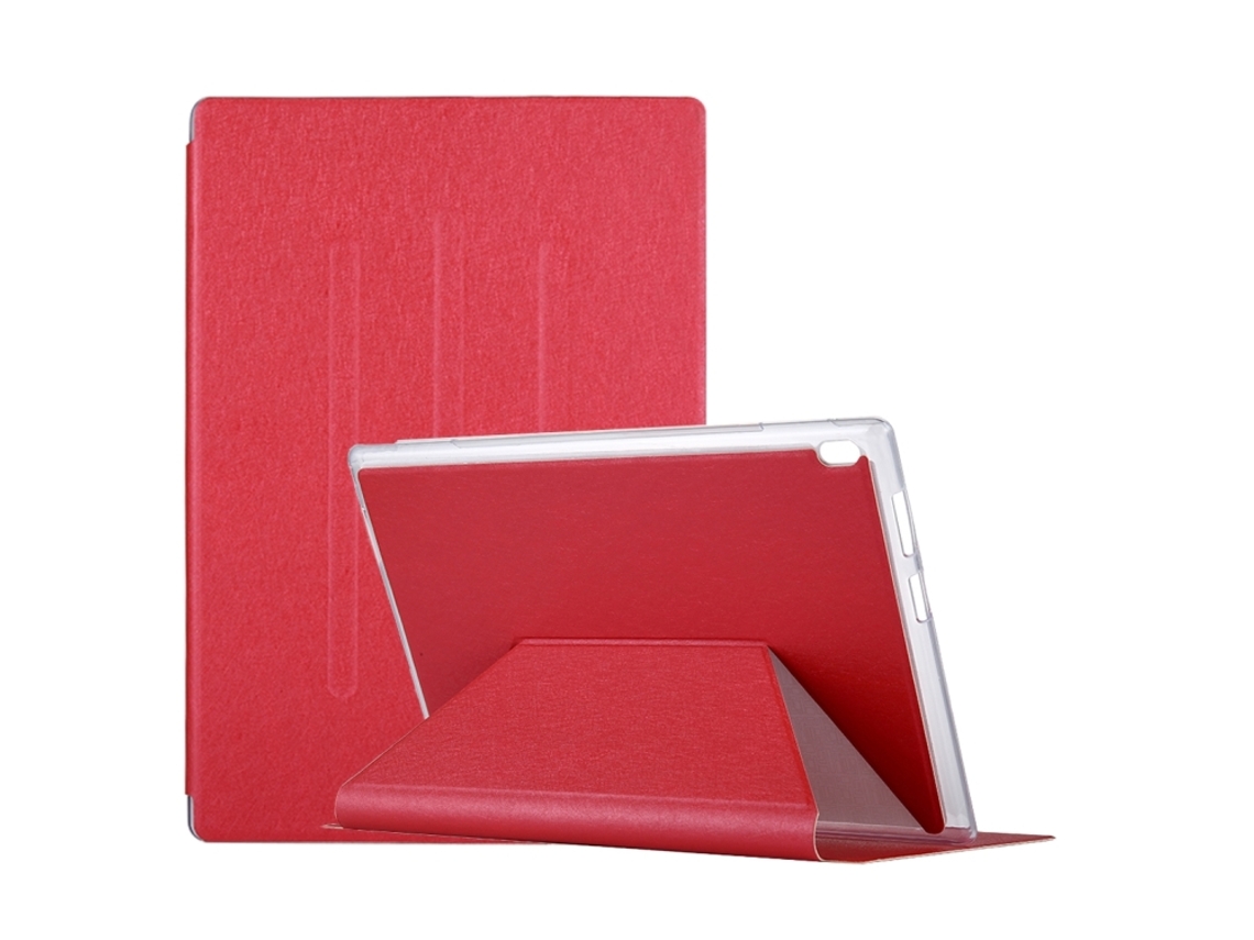 Capa‑flip Horizontal De Couro Com Textura De Seda Halinuia E Suporte Para Lenovo Tab4 Tb‑x304f E Tb‑x804f 10,1 Polegadas