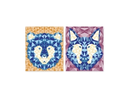 Animais Da Floresta de Mosaicos Coloridojanod